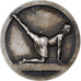 Francja, medal, Gymnastique, Brąz posrebrzany, Cam., AU(50-53)