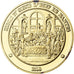 Francia, medalla, Henri IV signe l'Edit de Nantes, Franklin Mint, Oro vermeil