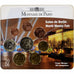 Francia, 1 Cent to 2 Euro, Salon de Berlin World Money Fair, BU, 2006, MDP