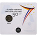 Francia, 2 Euro, 50 ans du traité de l'Élysée, BU, 2013, MDP, Bi-metallico