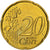 Monaco, Rainier III, 20 Euro Cent, 2002, Monnaie de Paris, Nordic gold, MS(63)