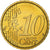 Monaco, Rainier III, 10 Euro Cent, 2002, Monnaie de Paris, Nordic gold, MS(63)