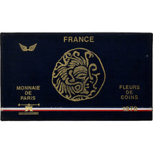 Francja, Coffret 1 c. à 50 frs., 1978, Monnaie de Paris, FDC, ND, MS(65-70)