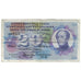 Billet, Suisse, 20 Franken, 1972, 1972-01-24, KM:46t, TB