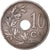 Moneda, Bélgica, 10 Centimes, 1927
