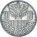 Moeda, Áustria, 10 Groschen, 1952