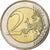 Luxembourg, Henri, 2 Euro, Traité de Rome, 2007, Paris, Bi-Metallic, MS(63)