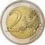 Grèce, 2 Euro, Union économique et monétaire, 2009, Athènes, Bimétallique