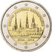 Latvia, 2 Euro, European Capital of Culture, 2014, Stuttgart, Bi-Metallic