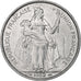 New Caledonia, 5 Francs, 1952, Paris, Aluminum, MS(60-62), KM:4