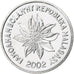 Madagascar, Franc, 2002, Pessac, Acciaio inossidabile, SPL, KM:8