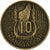 Madagascar, 10 Francs, 1953, Paris, Aluminum-Bronze, FR+, KM:6