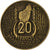 Madagascar, 20 Francs, 1953, Paris, Bronze-Aluminium, TB+, KM:7