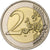 Letónia, 2 Euro, Cigogne, 2015, Vilnius, Bimetálico, MS(63)