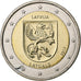 Latvia, 2 Euro, Latgale, 2017, Stuttgart, Bi-Metallic, UNZ