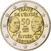 Niemcy, 2 Euro, 50 ans du traité de l'Élysée, 2013, Karlsruhe, Bimetaliczny