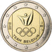 België, 2 Euro, JO, Team Belgium, 2016, Brussels, Bi-Metallic, UNC-