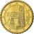 Austria, 10 Euro Cent, Cathedral Saint Stephen, 2002, Vienna, Latón, SC