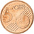 Oostenrijk, 5 Euro Cent, 2002, Vienna, Copper Plated Steel, UNC-, KM:3084