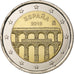 Spagna, 2 Euro, Aqueduc de Ségovie, 2016, Madrid, Bi-metallico, SPL