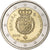 Spanje, 2 Euro, Felipe VI 50th Anniversary, 2018, Madrid, Bi-Metallic, UNC-