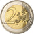 Luksemburg, 2 Euro, Château de Berg, 2008, Pessac, Bimetaliczny, MS(63)