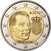 Luxemburgo, 2 Euro, Coat of Arms, 2010, Utrecht, Bimetálico, SC