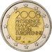 Francia, 2 Euro, présidence de l'UE, 2008, Pessac, Bi-metallico, SPL