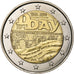 Francia, 2 Euro, D-day, 2014, Pessac, Bi-metallico, SPL