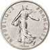 Francja, 1/2 Franc, Semeuse, 1990, Pessac, Nikiel, AU(55-58), KM:931.1