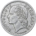 Frankrijk, 5 Francs, Lavrillier, 1945, Castelsarrasin, Aluminium, ZF, KM:888b.1