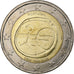 Portugal, 2 Euro, Union économique et monétaire, 2009, Lisbon, Bimetaliczny