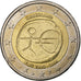 Netherlands, 2 Euro, Union économique et monétaire, 2009, Utrecht