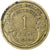 Francia, Franc, Morlon, 1935, Paris, Alluminio-bronzo, BB, KM:885