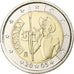 Hiszpania, Juan Carlos I, 2 Euro, Don Quixote, 2005, Madrid, Bimetaliczny