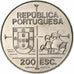 Portugal, 200 Escudos, California, 1992, Lisbon, Cupro-nikkel, PR, KM:661