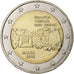 Malta, 2 Euro, Ġgantija Temples, 2016, Pessac, Bi-metallico, SPL