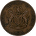 Nigéria, Elizabeth II, Kobo, 1973, Bronze, VF(30-35), KM:8.1