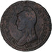 France, Decime, Dupré, Uncertain date, Paris, Copper, VF(20-25), Gadoury:187