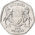 Botswana, 25 Thebe, Brahman bull, 2013, Royal Canadian Mint, Acciaio ricoperto