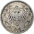 Germania, Wilhelm II, 1/2 Mark, 1918, Berlin, Argento, BB