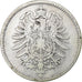 Germany, Wilhelm I, Mark, 1873, Berlin, Silver, EF(40-45), KM:14