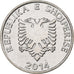 Albanie, 5 Lekë, 2014, Nickel plaqué acier, SPL