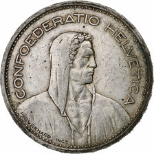 Zwitserland, 5 Francs, Herdsman, 1931, Bern, Zilver, ZF, KM:40