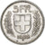 Suiza, 5 Francs, Herdsman, 1932, Bern, Plata, MBC+, KM:40