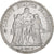 Francia, 5 Francs, Hercule, 1875, Bordeaux, Plata, BC+, Gadoury:745a