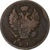 Russland, Alexander I, 2 Kopeks, 1812, Saint Petersburg, Kupfer, S+