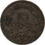 Grecia, George I, 10 Lepta, 1869, Strassburg, Rame, BB, KM:43