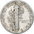 United States, Dime, Mercury Dime, 1942, Denver, Silver, VF(30-35), KM:140