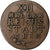 Duitse staten, City of Aachen, 12 Heller, 1792, Bronzen, FR, KM:51